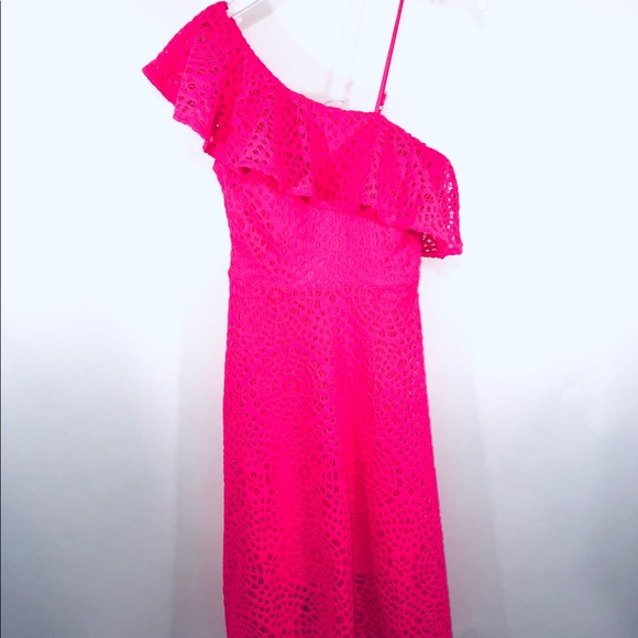 NWOT Lilly Pulitzer Crochet Lined Dress Size 00 - Picture 3 of 8